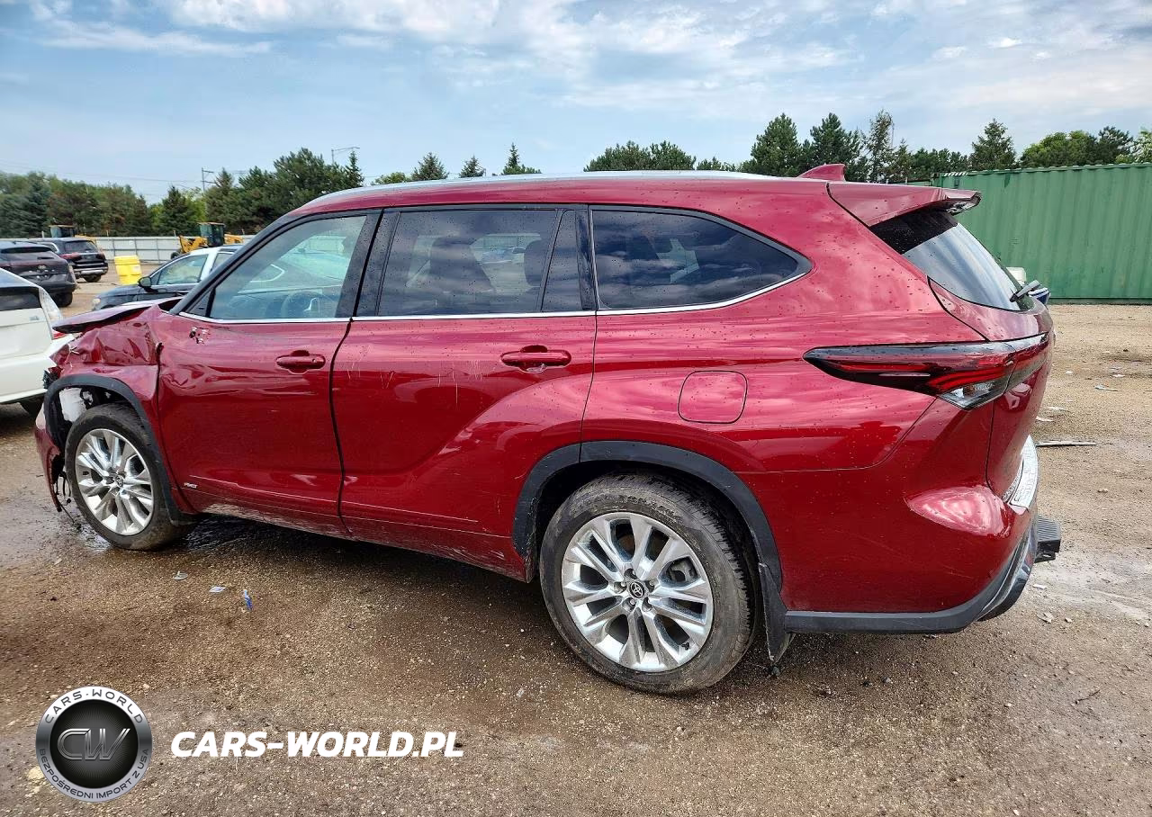 2025 Toyota Highlander Hybrid Limited VIN:5TDXBRCH4SS675770 - 2