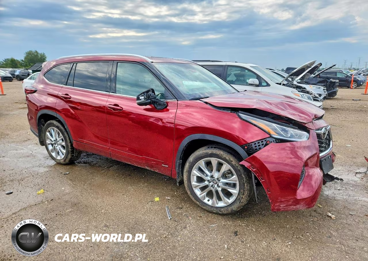 2025 Toyota Highlander Hybrid Limited VIN:5TDXBRCH4SS675770 - 4