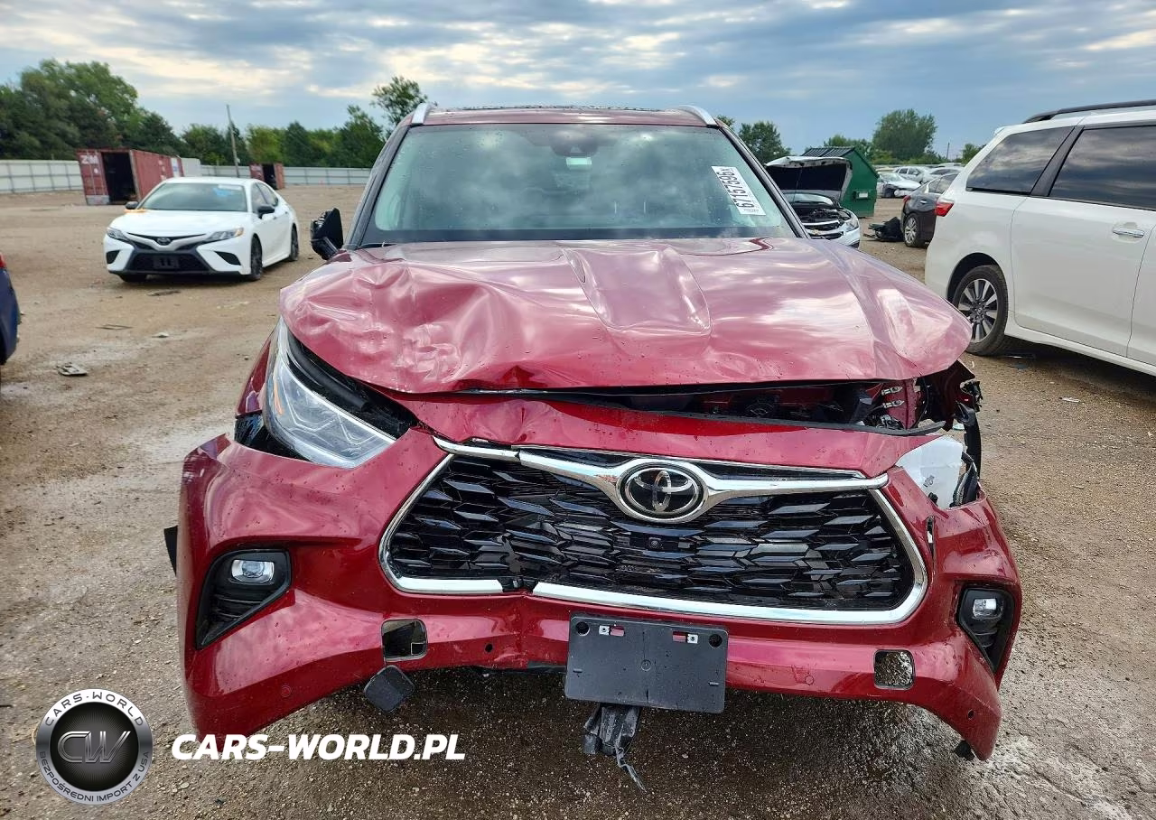 2025 Toyota Highlander Hybrid Limited VIN:5TDXBRCH4SS675770 - 5