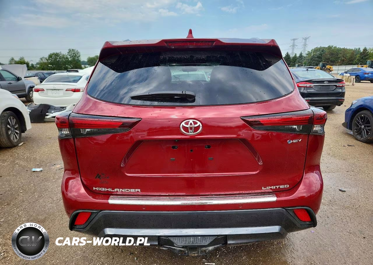 2025 Toyota Highlander Hybrid Limited VIN:5TDXBRCH4SS675770 - 6