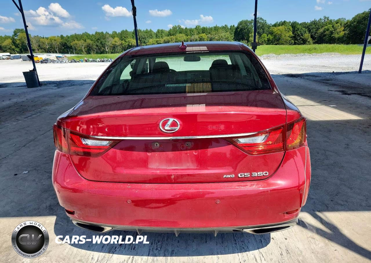 2013 Lexus Gs 350 VIN:JTHCE1BL9D5000677 - 6