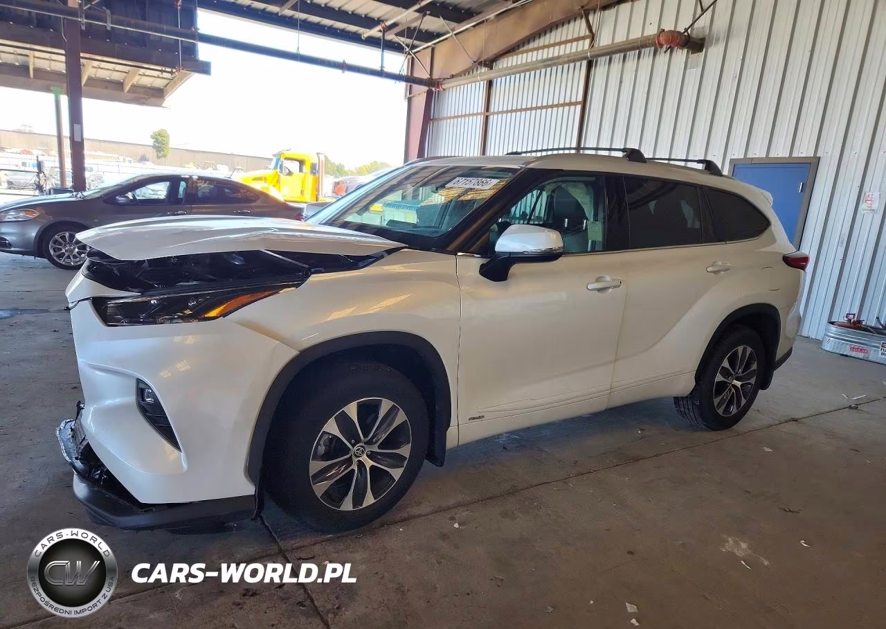 2022 Toyota Highlander Hybrid Xle VIN:5TDHBRCH0NS549494 - 1