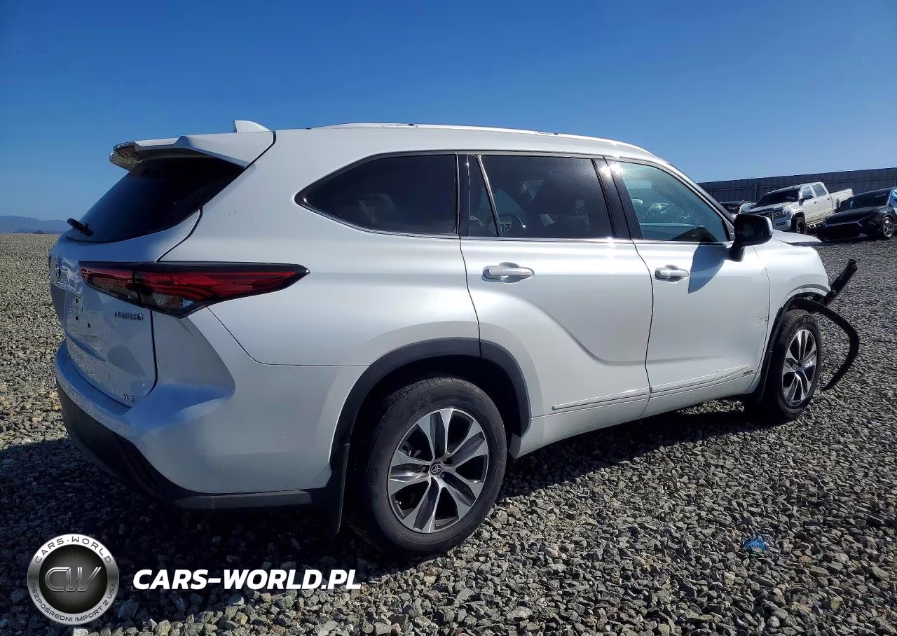2022 Toyota Highlander Hybrid Xle VIN:5TDHBRCH0NS549494 - 3