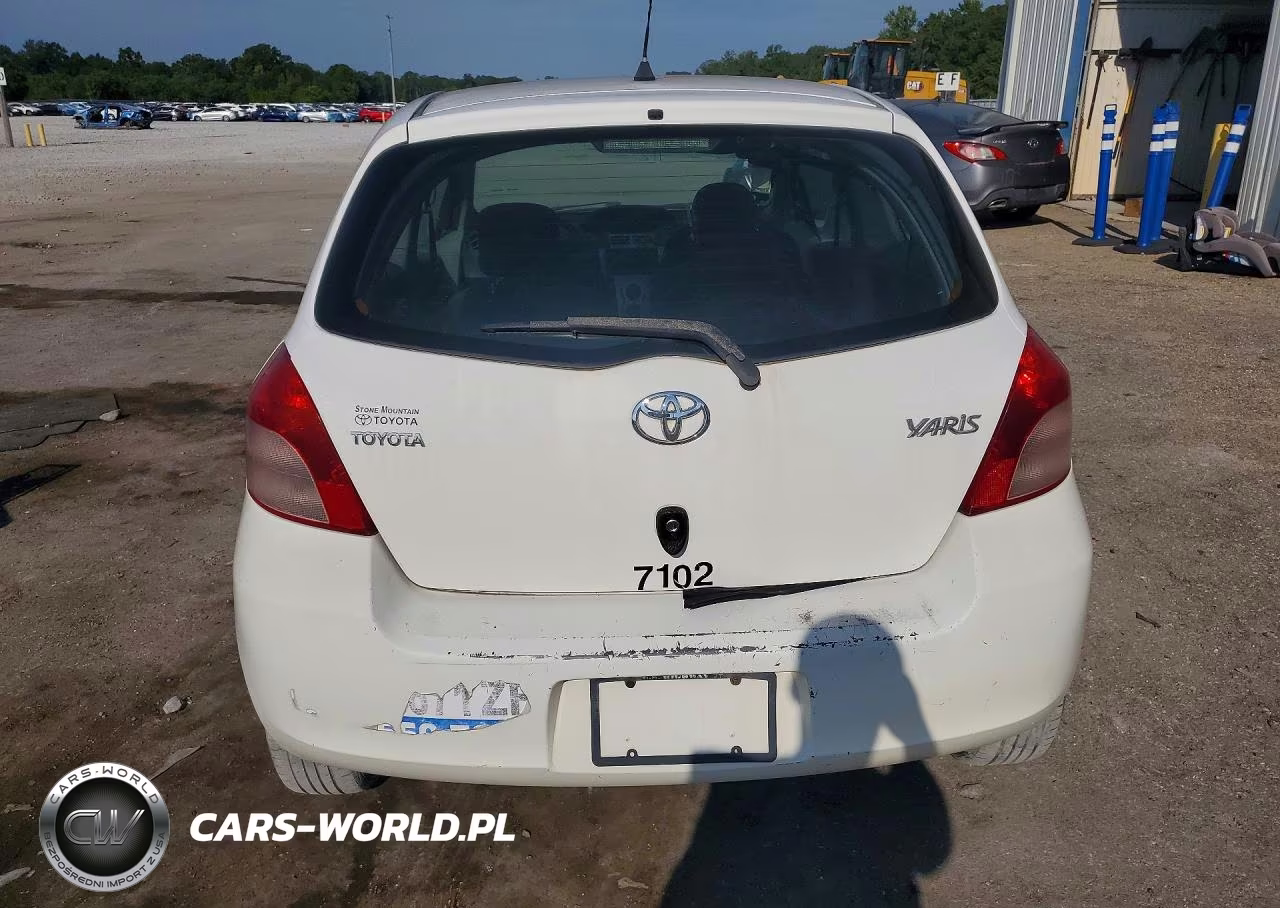 2007 Toyota Yaris Base VIN:JTDJT923975074702 - 6