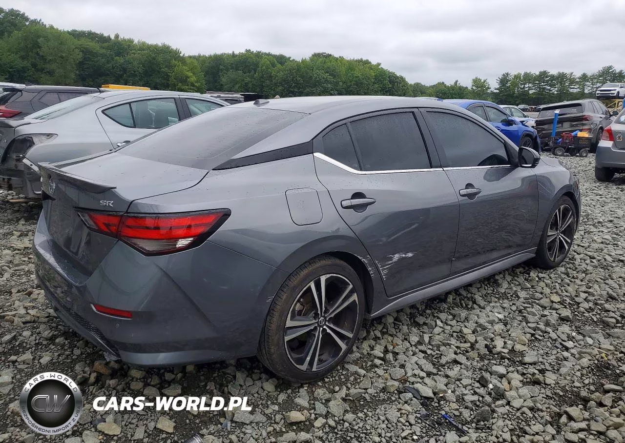 2022 Nissan Sentra Sr VIN:3N1AB8DV4NY206277 - 3