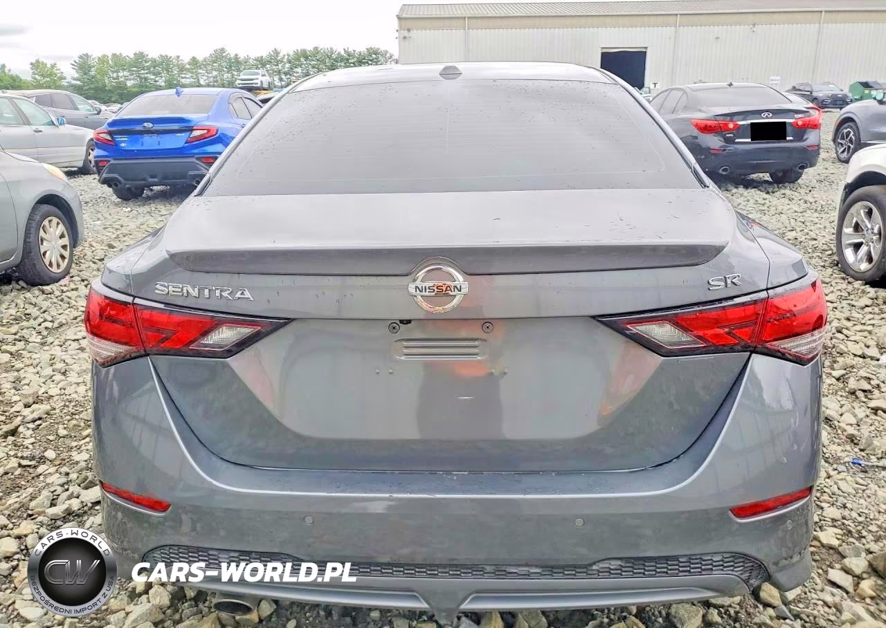 2022 Nissan Sentra Sr VIN:3N1AB8DV4NY206277 - 6