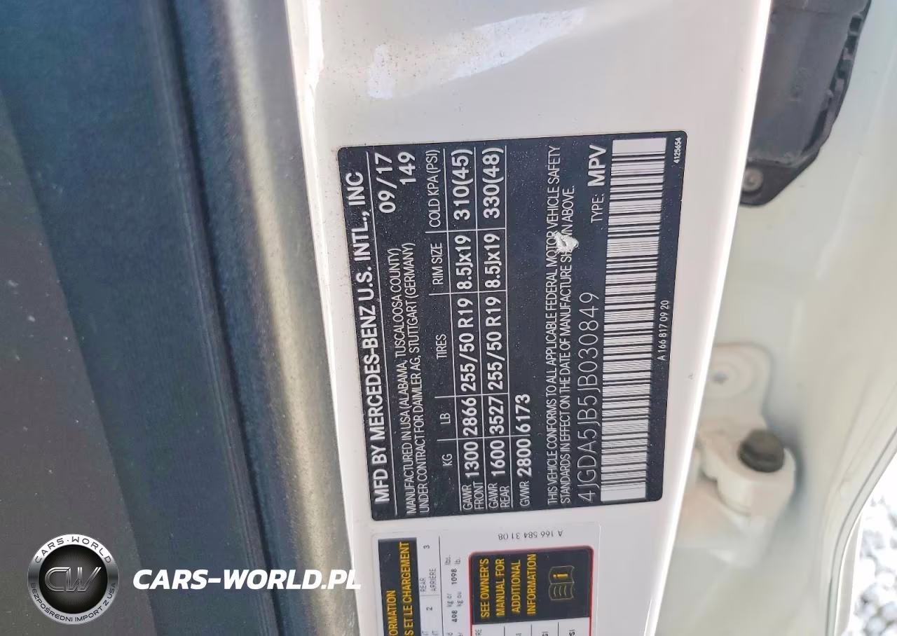 2018 Mercedes-Benz Gle 350 VIN:4JGDA5JB5JB030849 - 13