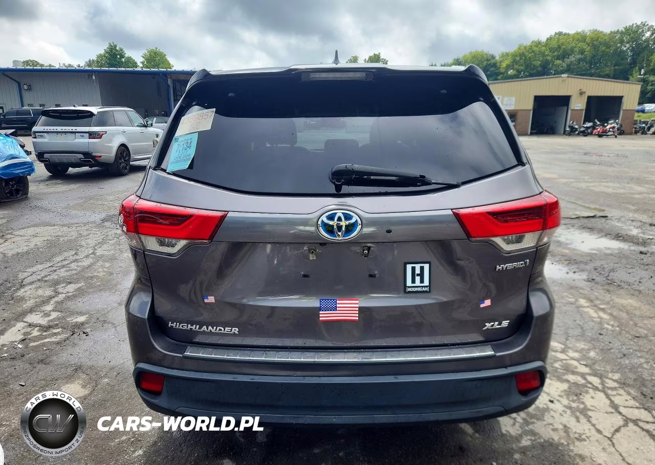 2017 Toyota Highlander Hybrid Xle VIN:5TDJGRFH5HS026619 - 6