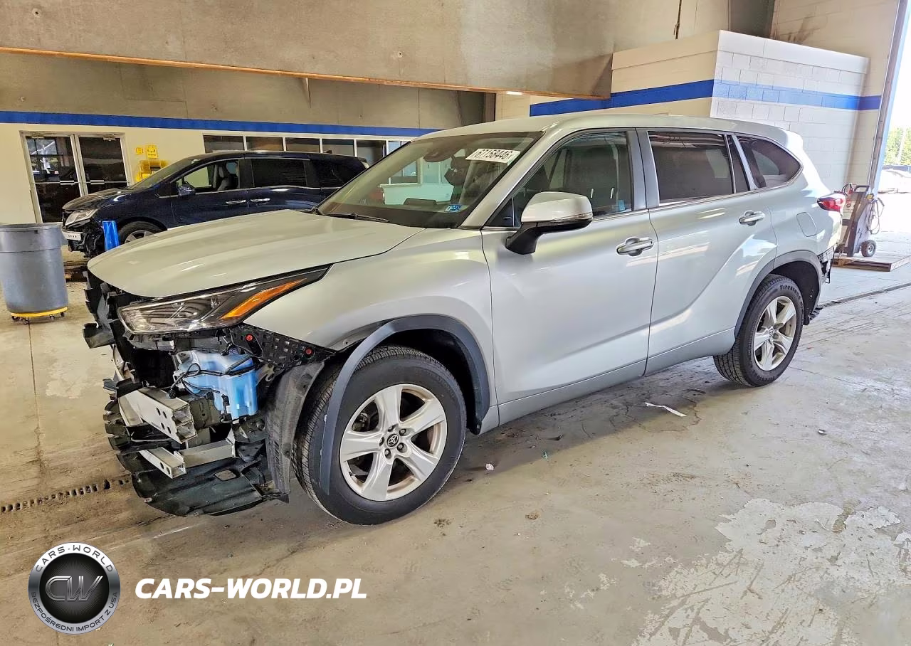 2023 Toyota Highlander L VIN:5TDKDRAH2PS047589 - 1