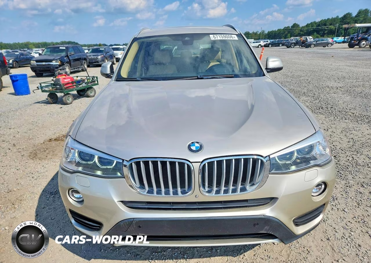 2015 BMW X3 xDrive28I VIN:5UXWX9C53F0D47074 - 5