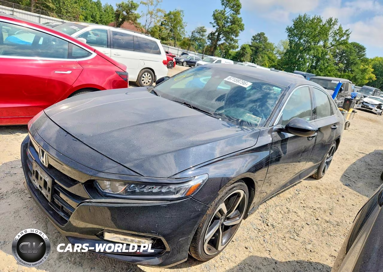 2018 Honda Accord Sport VIN:1HGCV1F36JA158586 - 1