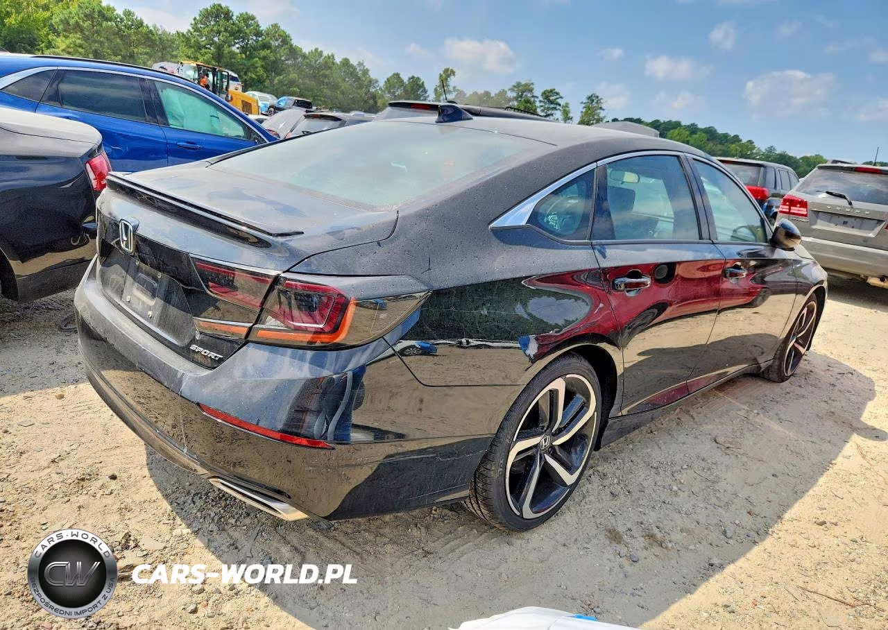 2018 Honda Accord Sport VIN:1HGCV1F36JA158586 - 3