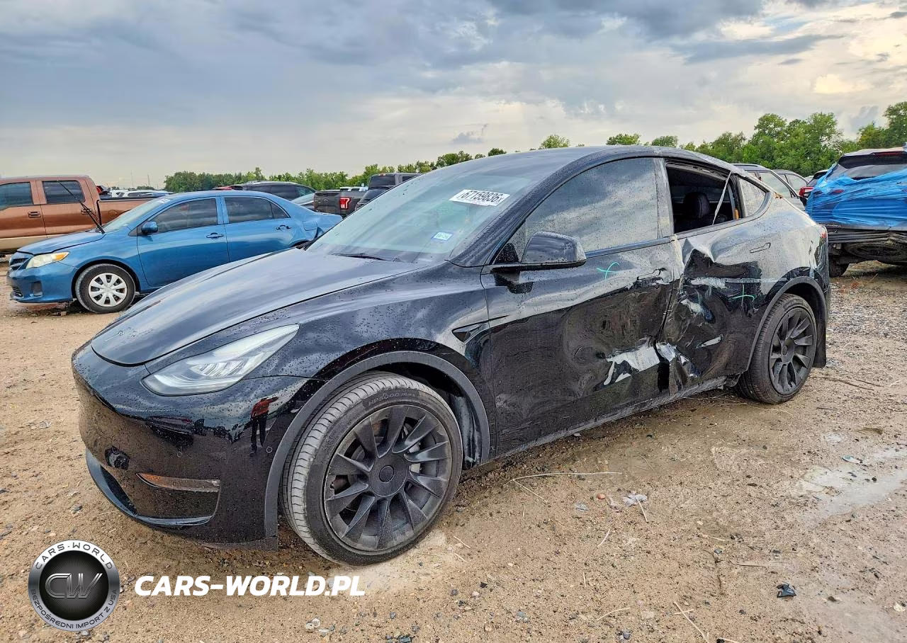 2021 Tesla Model Y VIN:5YJYGDEE3MF281535 - 1