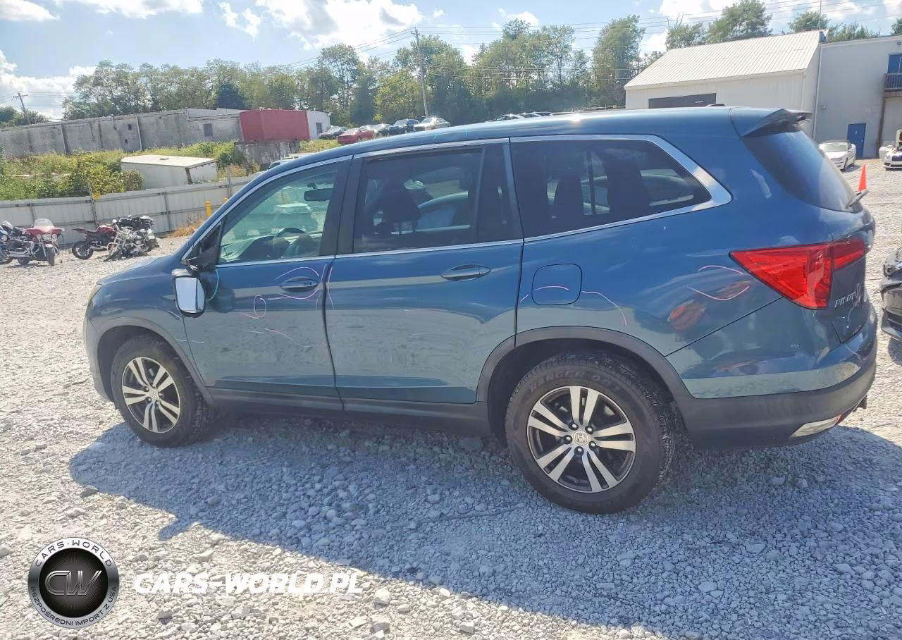 2016 Honda Pilot Exl VIN:5FNYF6H55GB013181 - 2