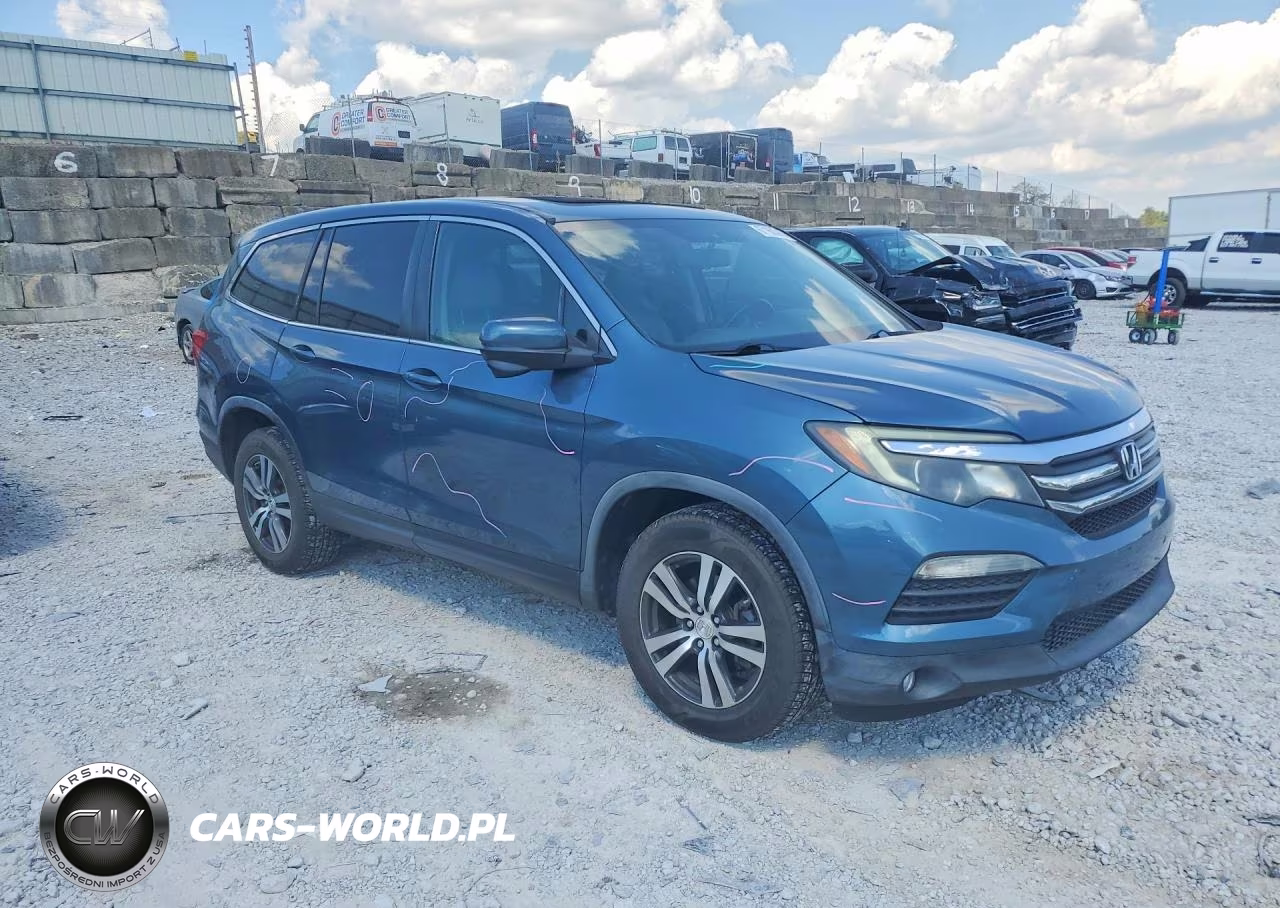 2016 Honda Pilot Exl VIN:5FNYF6H55GB013181 - 4