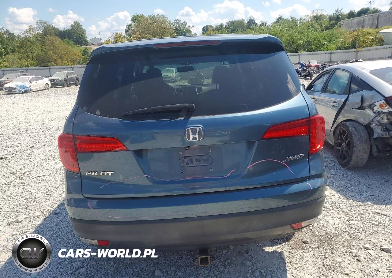 2016 Honda Pilot Exl VIN:5FNYF6H55GB013181 - 6
