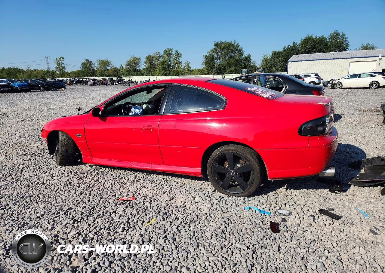 2006 Pontiac Gto VIN:6G2VX12U36L551559 - 2