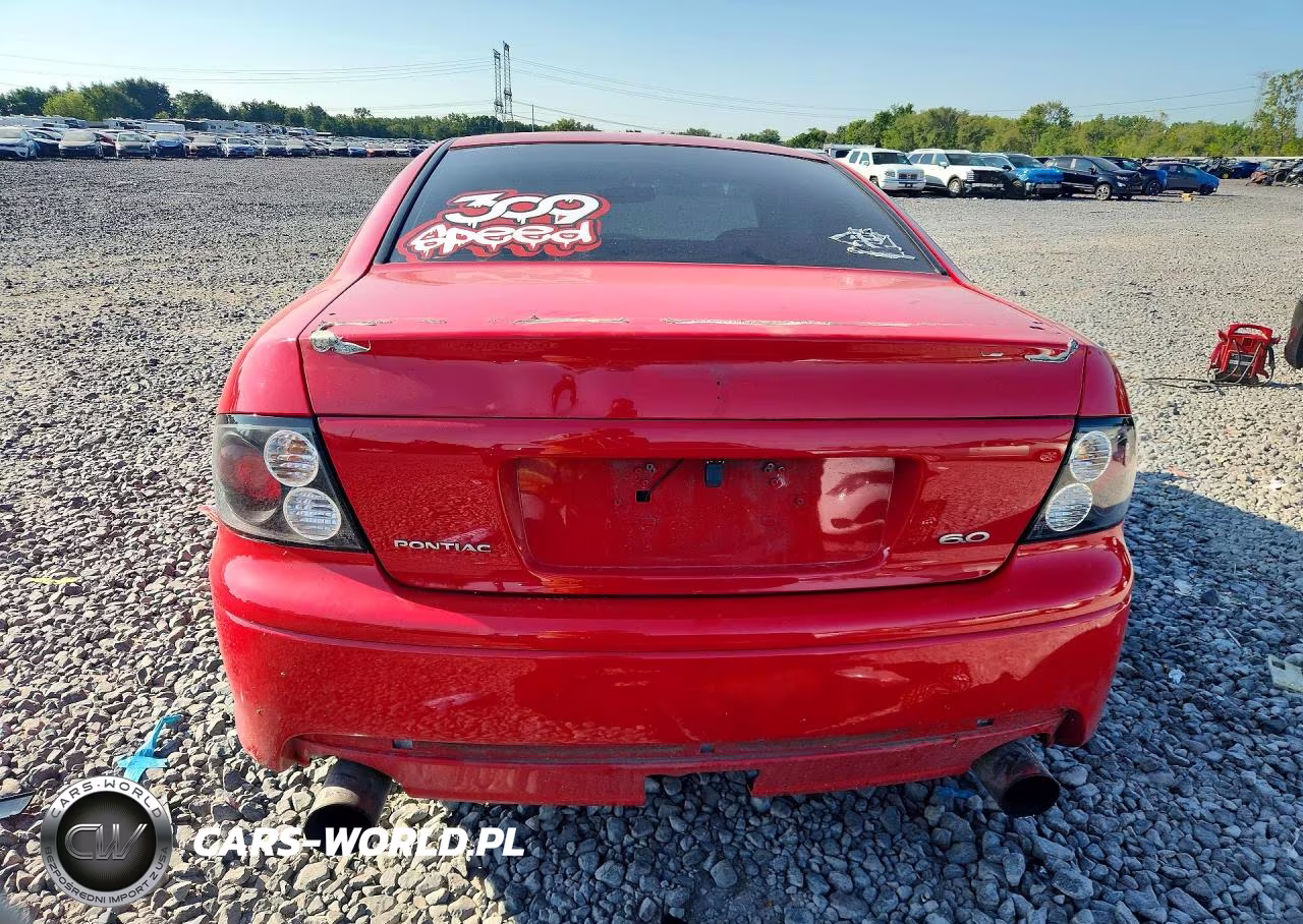 2006 Pontiac Gto VIN:6G2VX12U36L551559 - 6