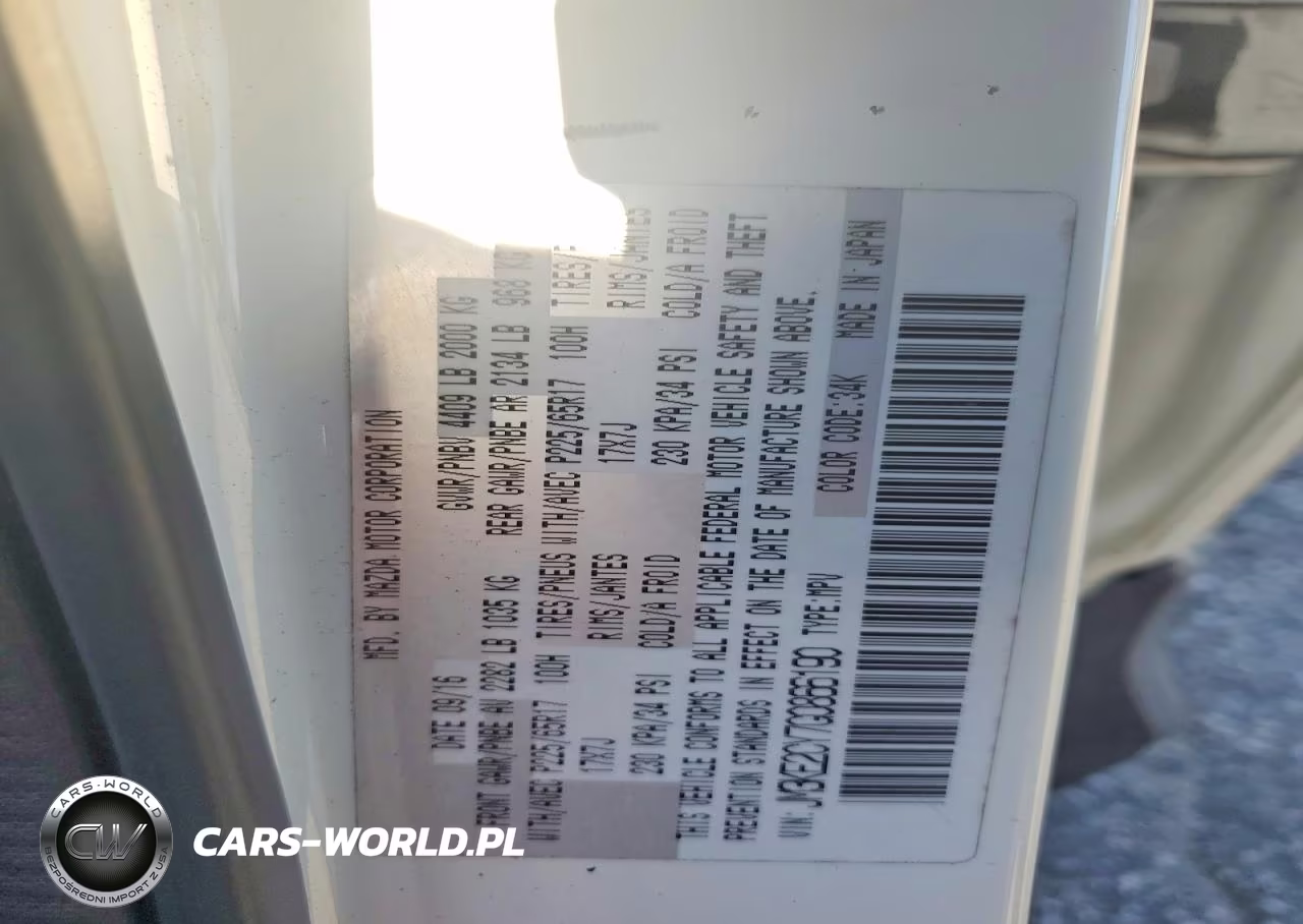 2016 Mazda Cx-5 Touring VIN:JM3KE2CY7G0866190 - 12