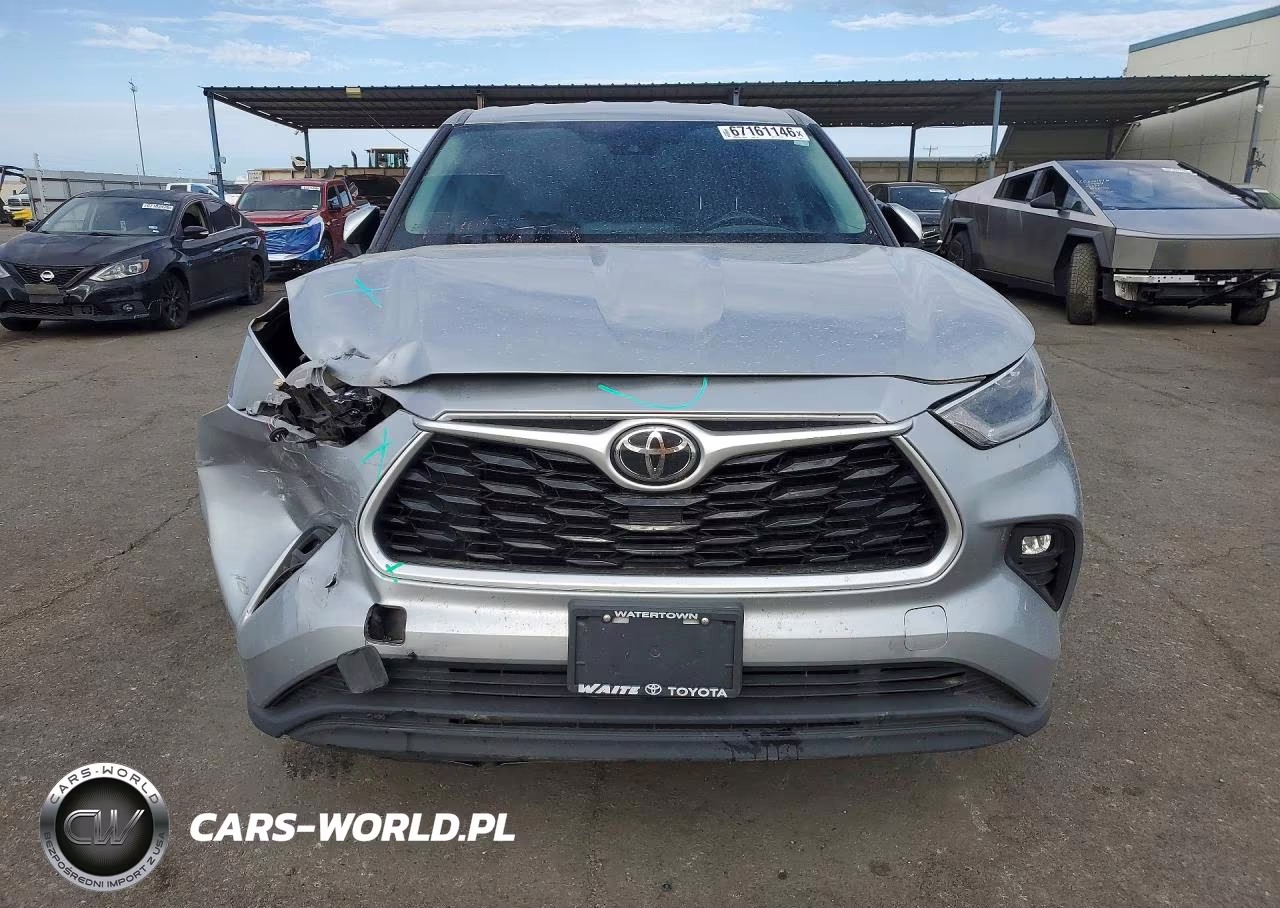 2021 Toyota Highlander Le VIN:5TDBZRBH1MS528249 - 5