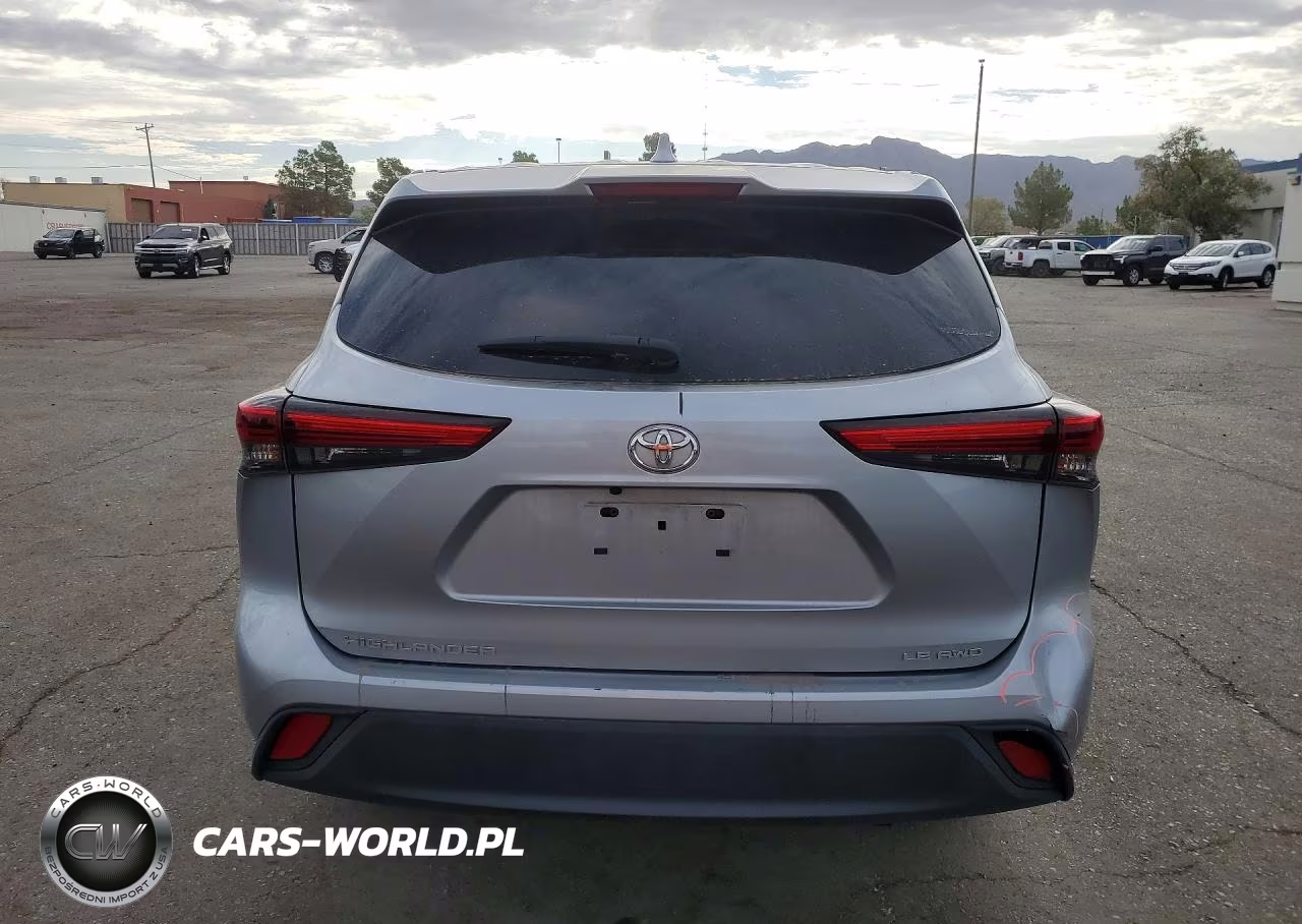 2021 Toyota Highlander Le VIN:5TDBZRBH1MS528249 - 6