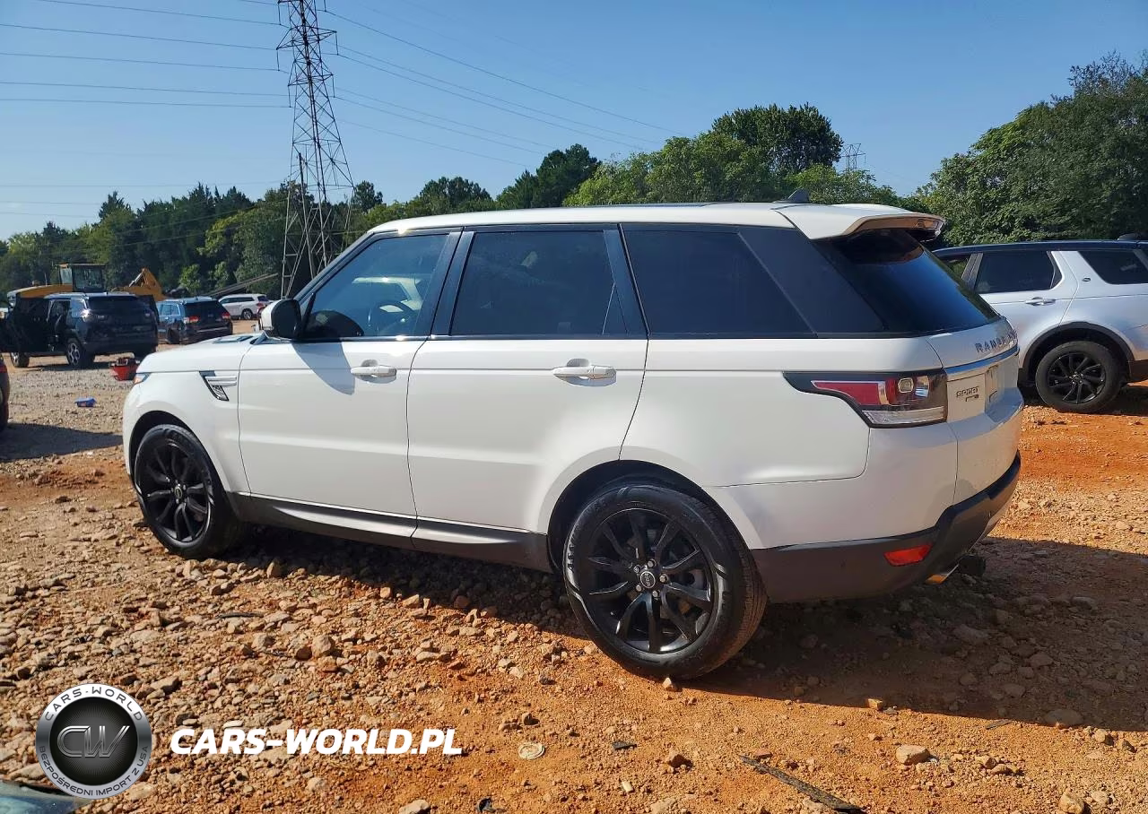 2016 Land Rover Range Rover Sport Hse VIN:SALWR2VF5GA556455 - 2