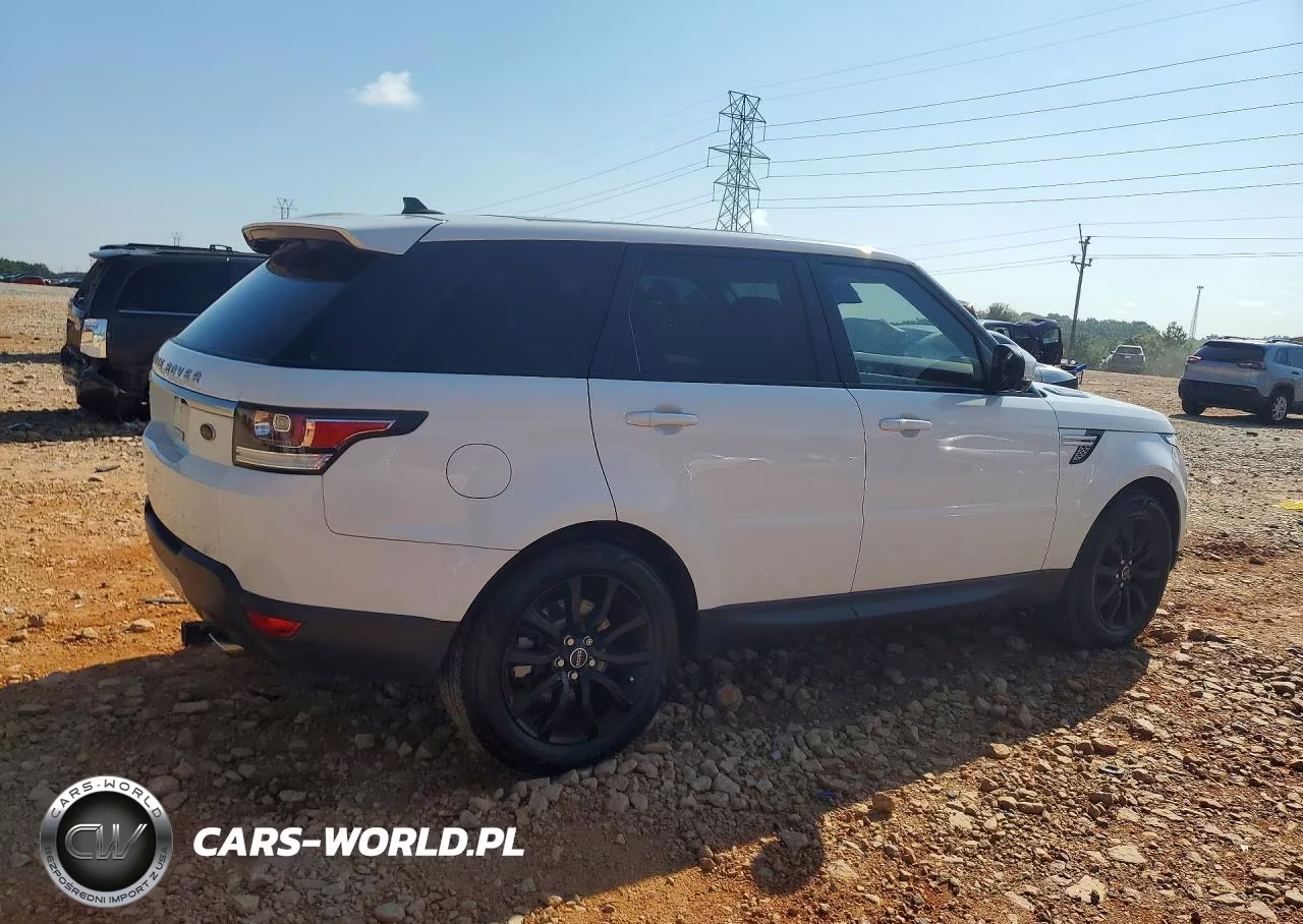 2016 Land Rover Range Rover Sport Hse VIN:SALWR2VF5GA556455 - 3