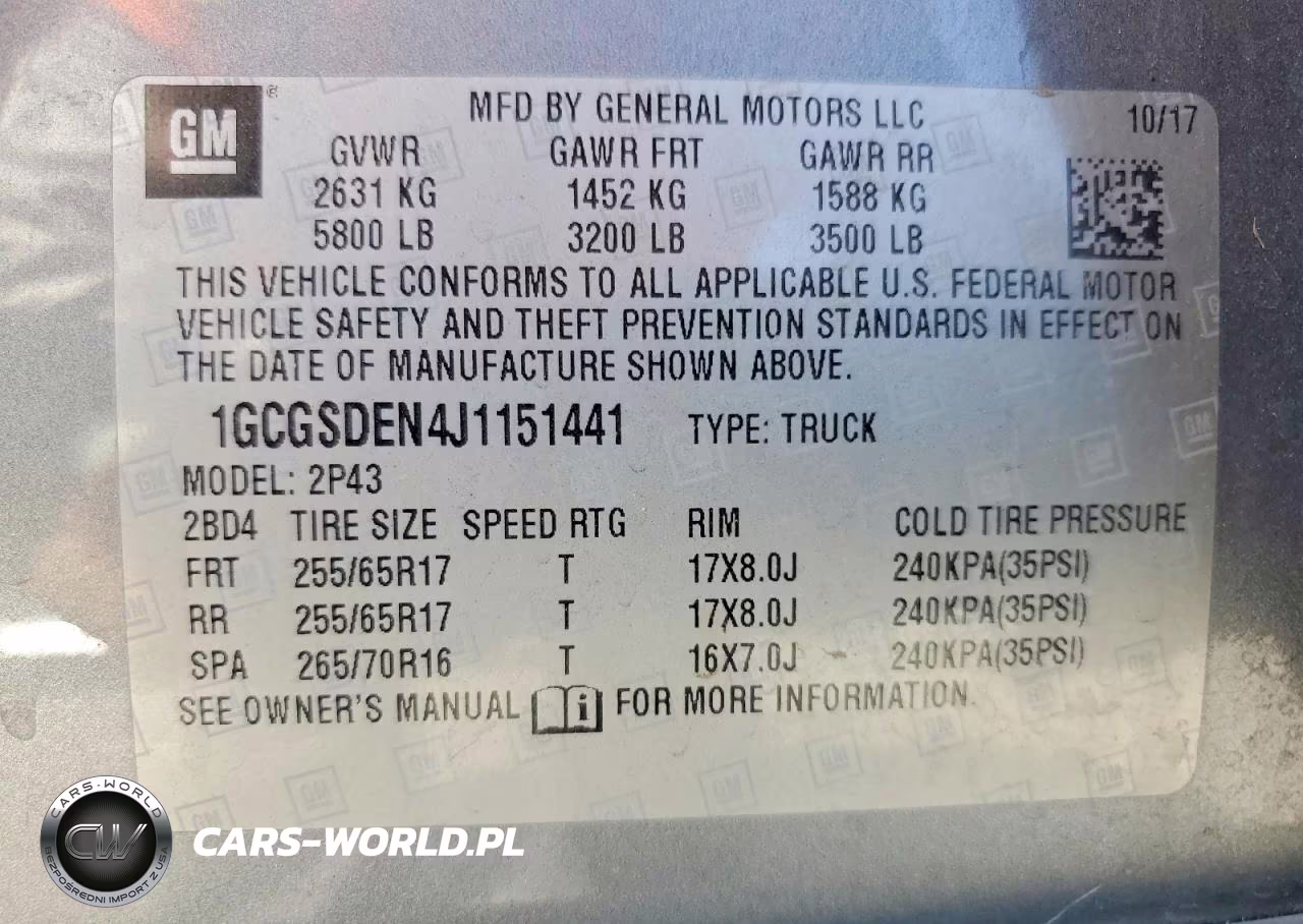 2018 Chevrolet Colorado Z71 VIN:1GCGSDEN4J1151441 - 12