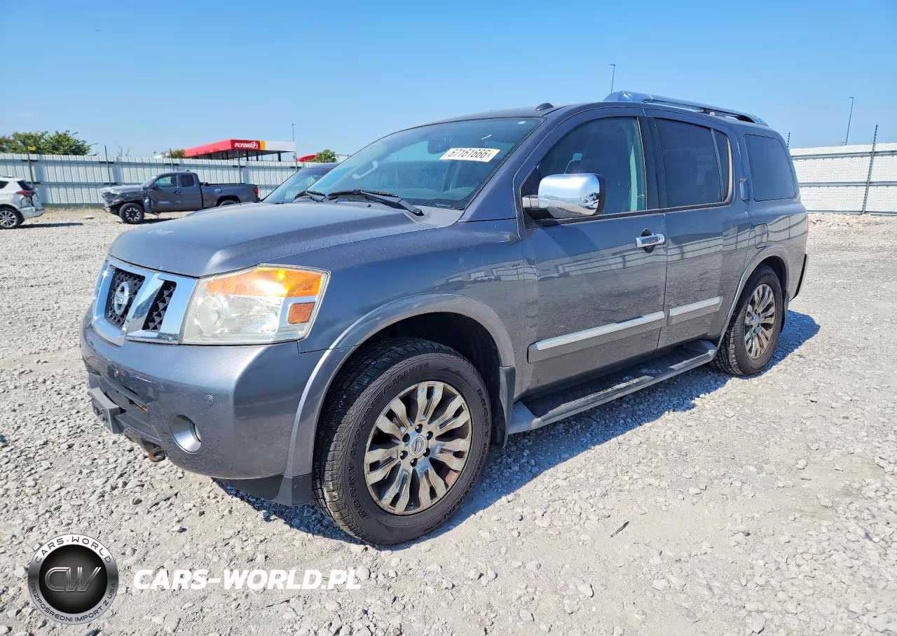 2015 Nissan Armada Platinum VIN:5N1AA0NE4FN610772 - 1