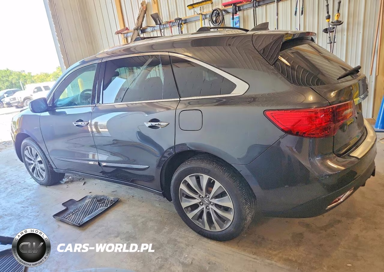 2014 Acura Mdx Technology VIN:5FRYD4H41EB049057 - 2