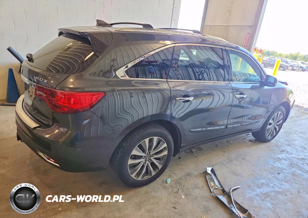 2014 Acura Mdx Technology VIN:5FRYD4H41EB049057 - 3