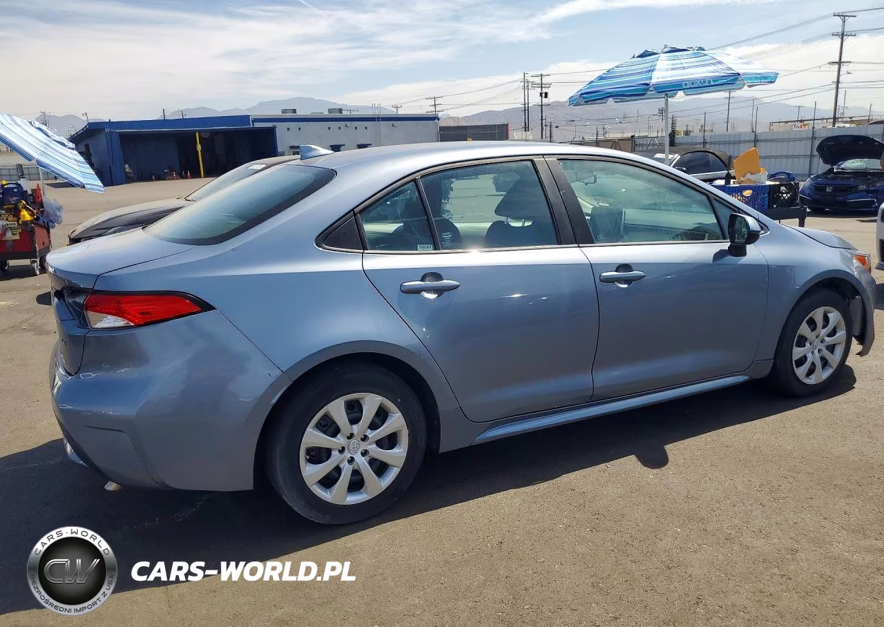 2021 Toyota Corolla Le VIN:5YFEPMAE6MP244024 - 3
