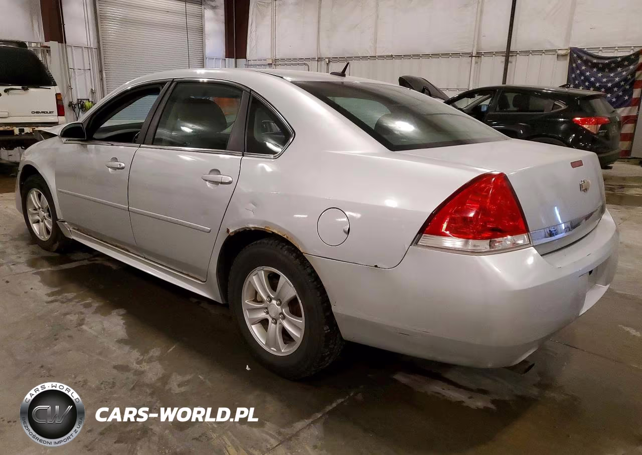 2012 Chevrolet Impala Ls VIN:2G1WF5E31C1133313 - 2