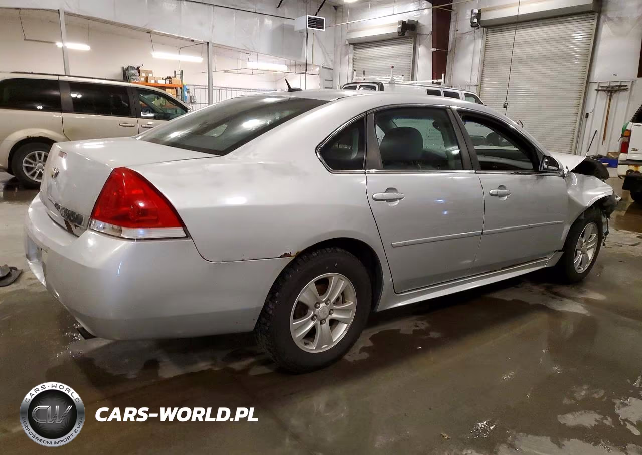 2012 Chevrolet Impala Ls VIN:2G1WF5E31C1133313 - 3