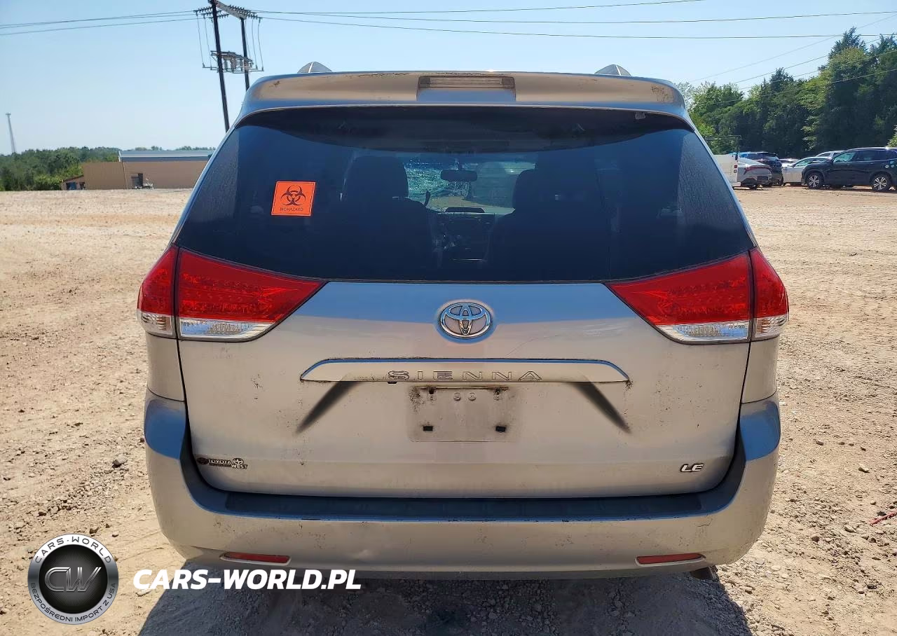 2013 Toyota Sienna Le VIN:5TDKK3DC8DS376778 - 6