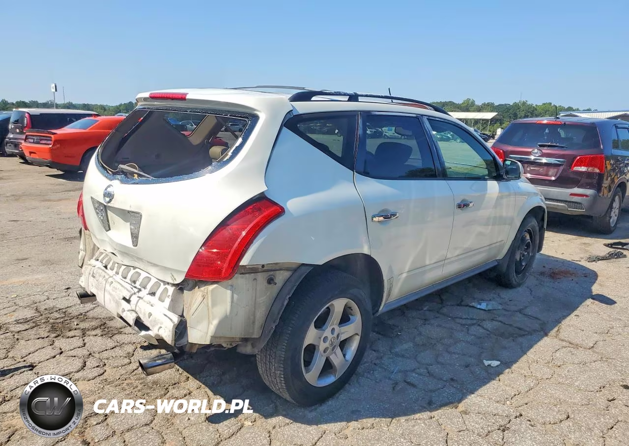 2005 Nissan Murano S VIN:JN8AZ08WX5W436057 - 3