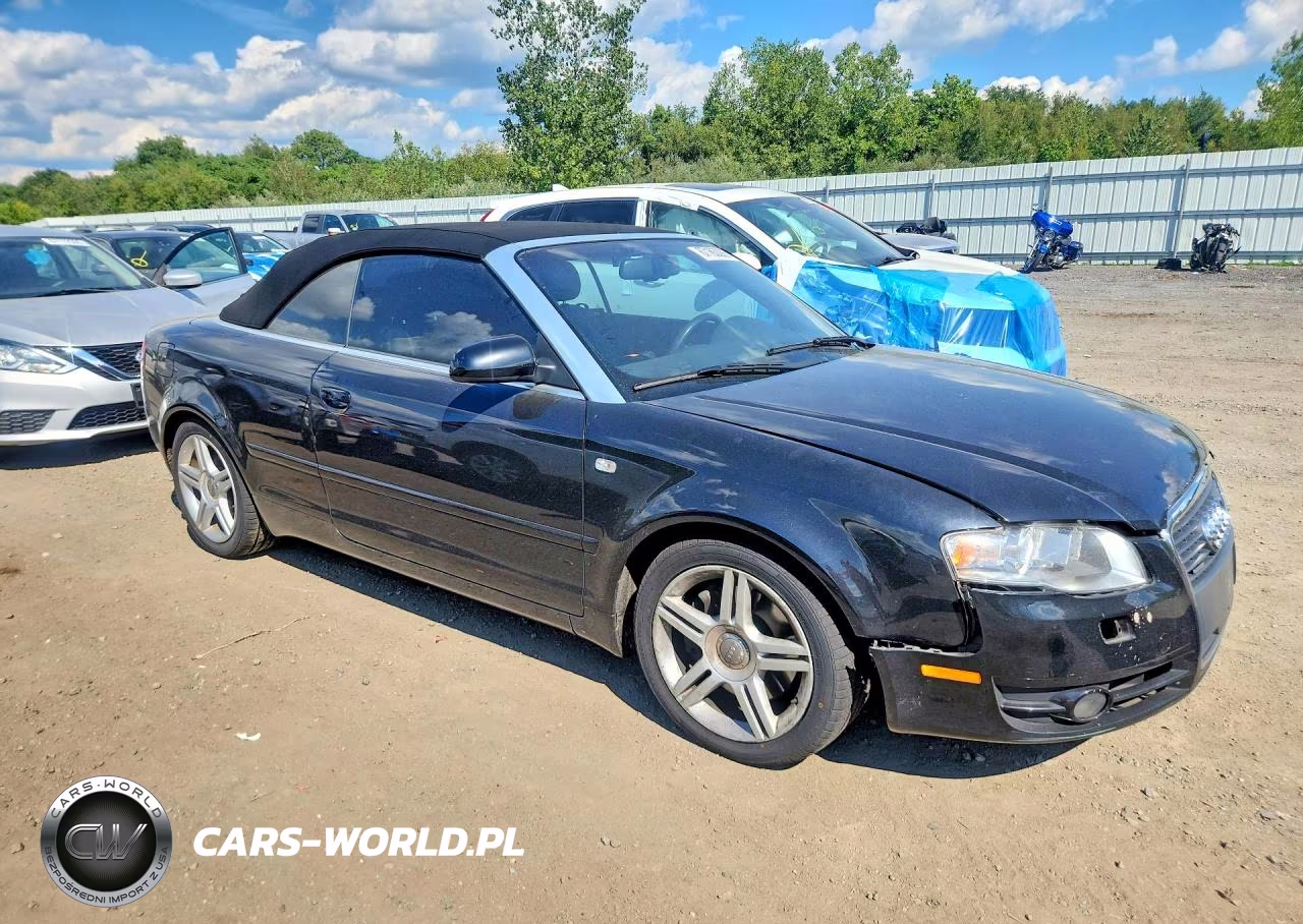 2007 Audi A4 2.0T Cabriolet Quattro VIN:WAUDF48H67K027961 - 4
