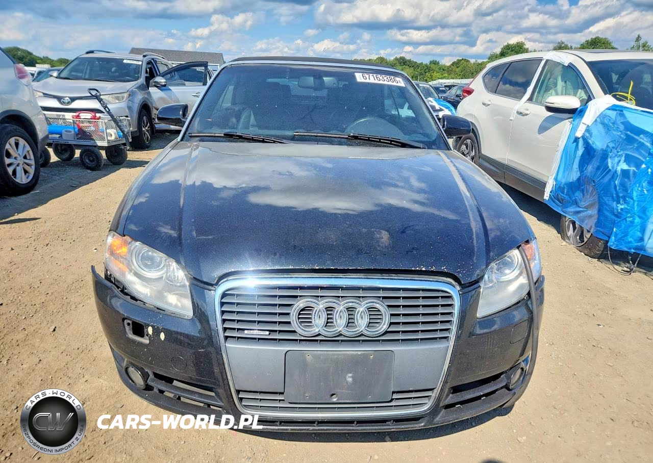 2007 Audi A4 2.0T Cabriolet Quattro VIN:WAUDF48H67K027961 - 5