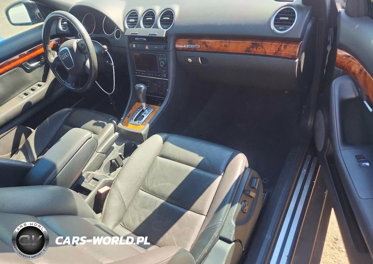2007 Audi A4 2.0T Cabriolet Quattro VIN:WAUDF48H67K027961 - 8