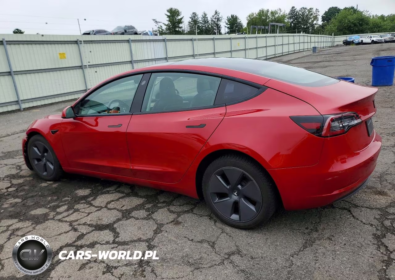 2022 Tesla Model 3 VIN:5YJ3E1EB2NF193744 - 2