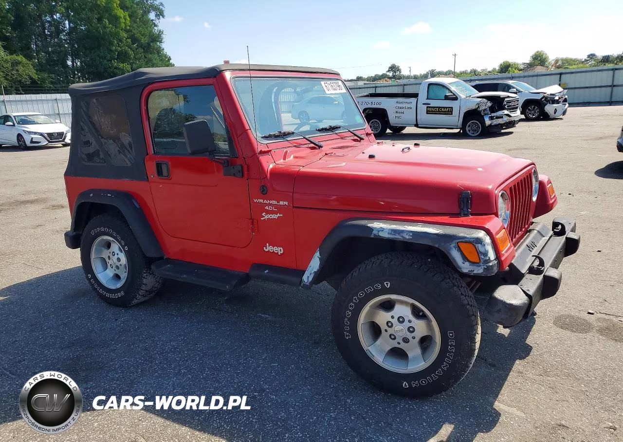 2001 Jeep Wrangler - Tj Sport VIN:1J4FA49S71P352384 - 4