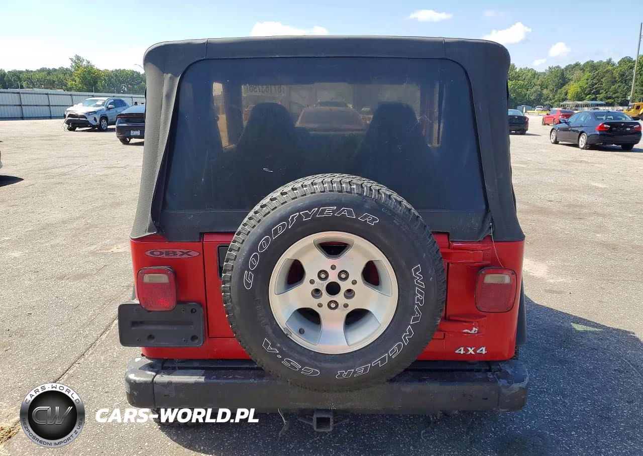 2001 Jeep Wrangler - Tj Sport VIN:1J4FA49S71P352384 - 6
