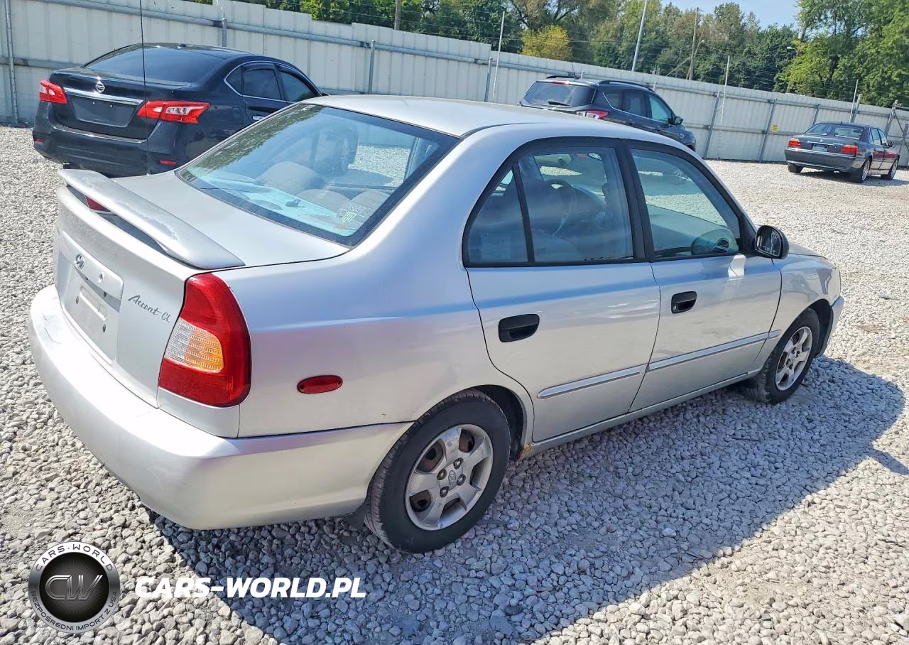 2002 Hyundai Accent Gl VIN:KMHCG45CX2U391250 - 3