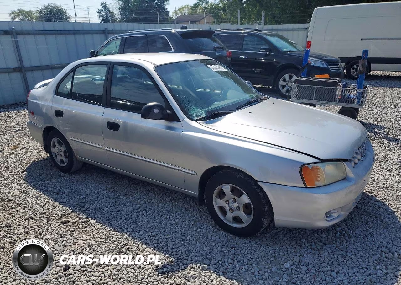 2002 Hyundai Accent Gl VIN:KMHCG45CX2U391250 - 4