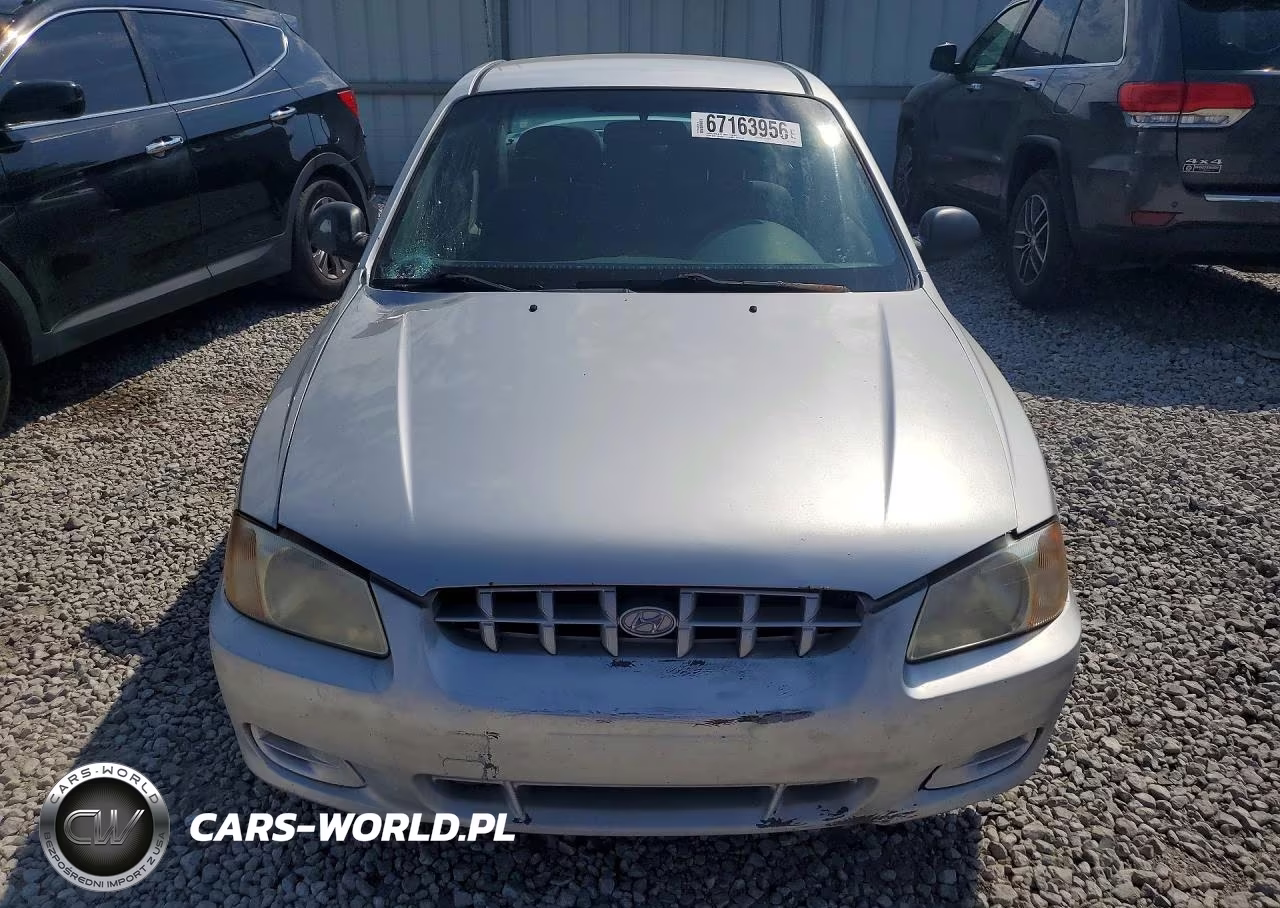 2002 Hyundai Accent Gl VIN:KMHCG45CX2U391250 - 5