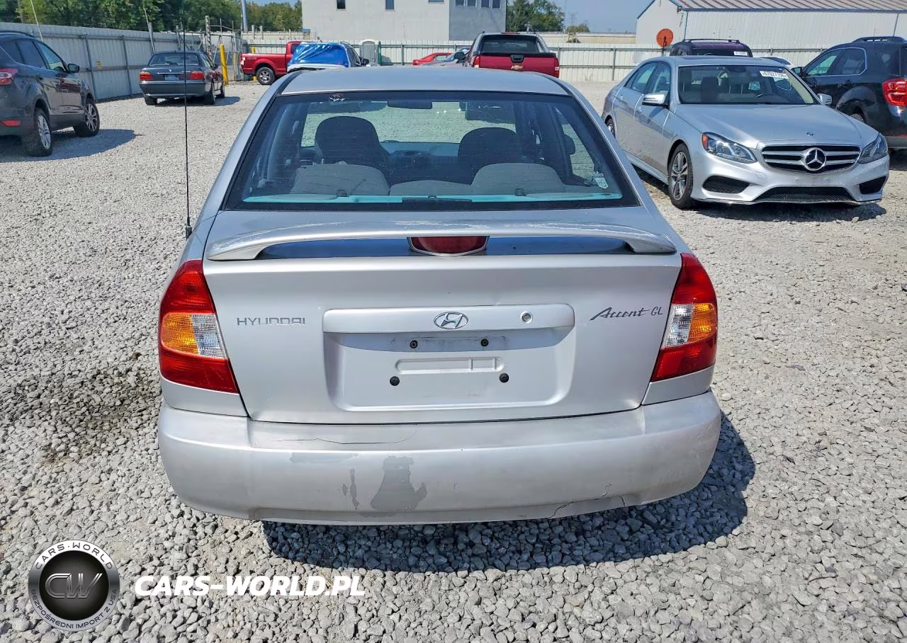 2002 Hyundai Accent Gl VIN:KMHCG45CX2U391250 - 6