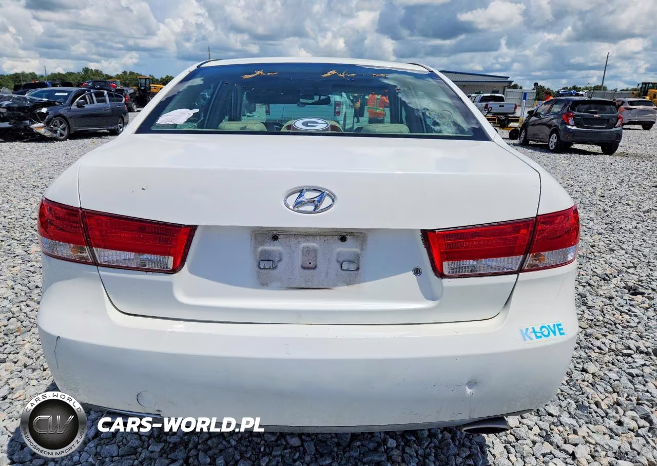 2006 Hyundai Sonata Gls V6 VIN:5NPEU46F26H146165 - 6