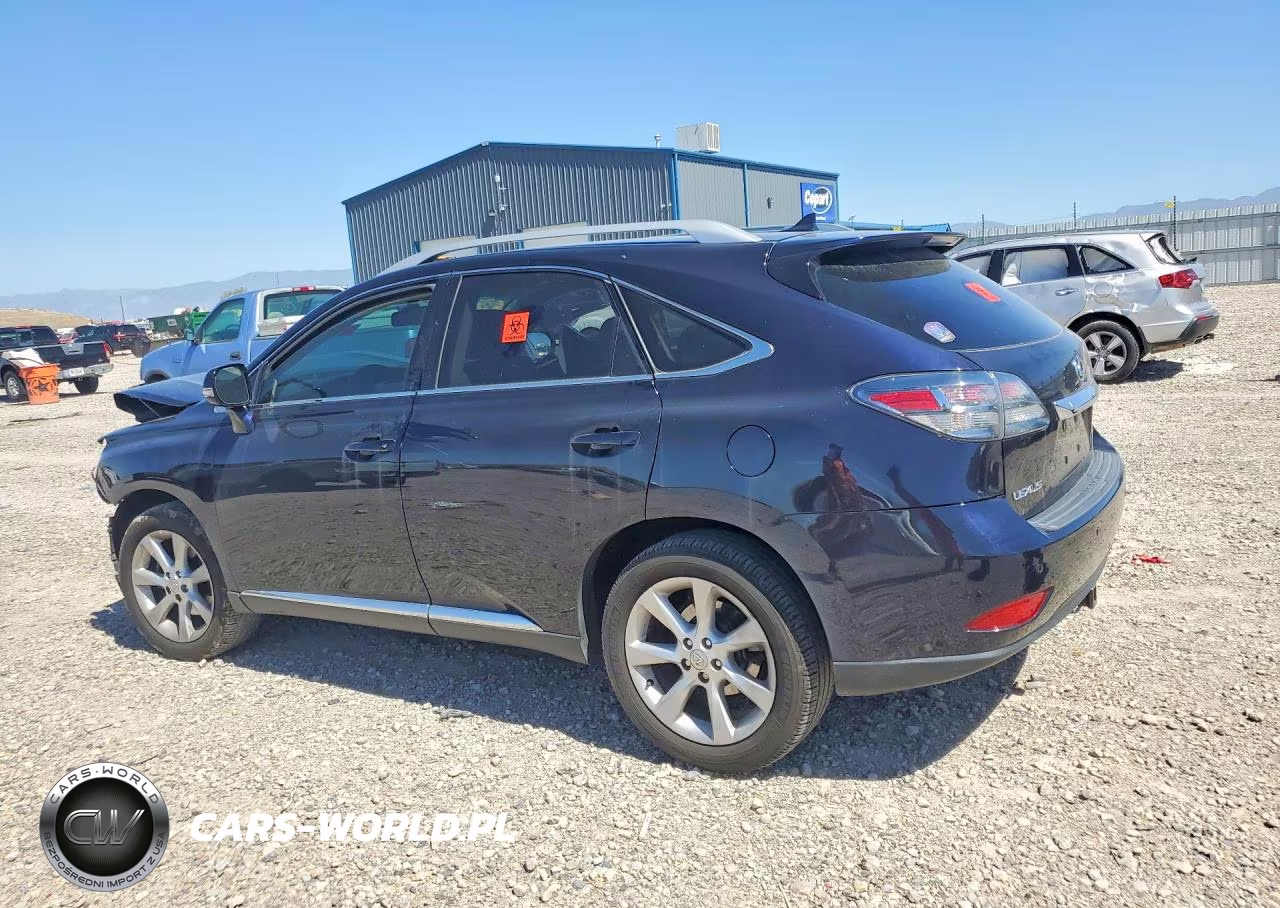 2010 Lexus Rx 350 VIN:2T2BK1BA5AC032363 - 2