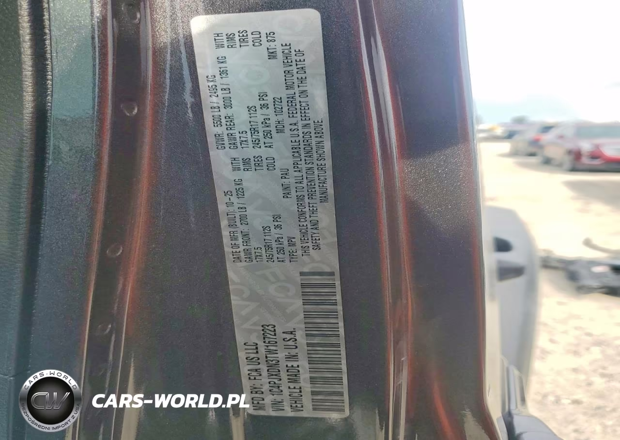 2026 Jeep Wrangler Sport VIN:1C4PJXDN3TW167223 - 13
