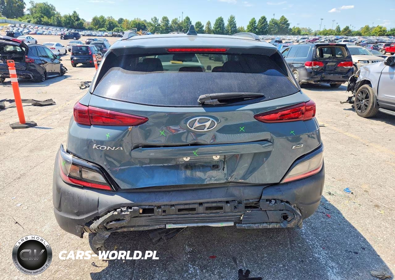 2022 Hyundai Kona Sel VIN:KM8K3CAB3NU785787 - 6